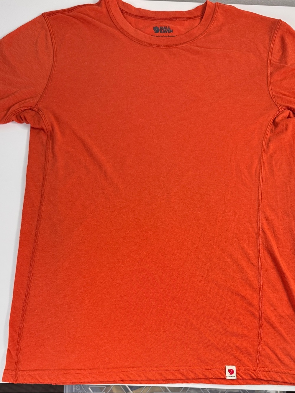 Fjallraven Men’s High Coast Lite tshirt Orange Small